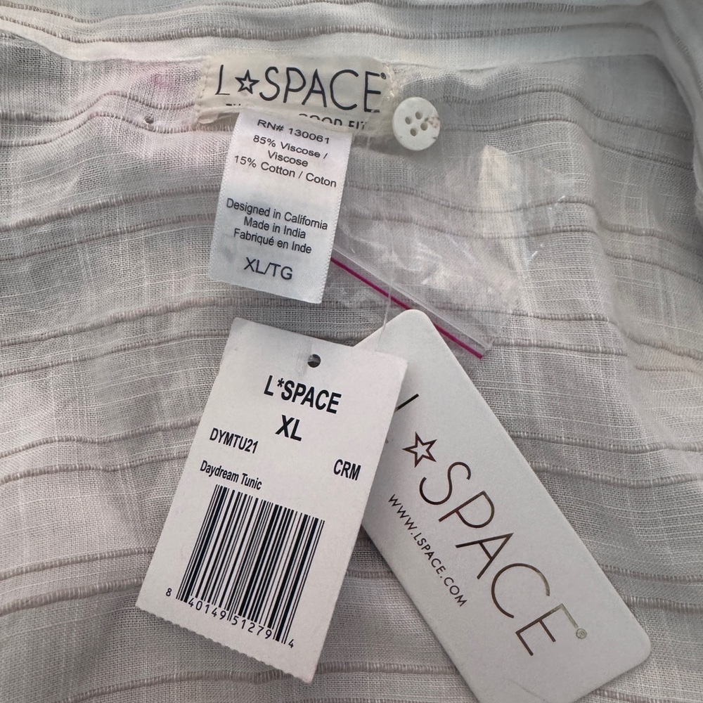 NWT 🤍 L*Space Women's Daydream Tunic - Picture 4 of 7